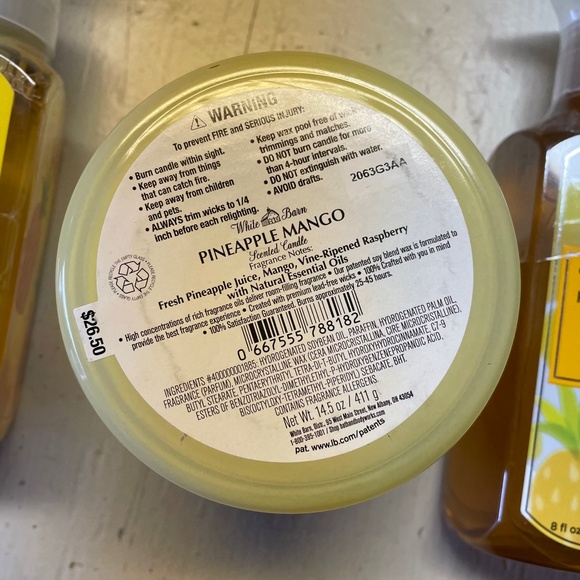 Bath & Body Works Pineapple Mango Set BRAND NEW - Picture 8 of 10